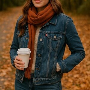 Levi's Dark Blue Denim Jacket